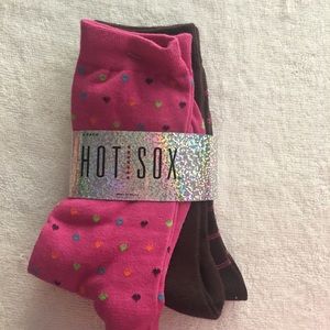 NWT 3 pack hot soxs